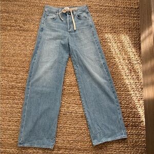 Citizens of humanity Bryn drawstring Jean in color lace